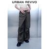 UR 2025 Women's Elastic Waist Drawstring Wide-Leg Pants