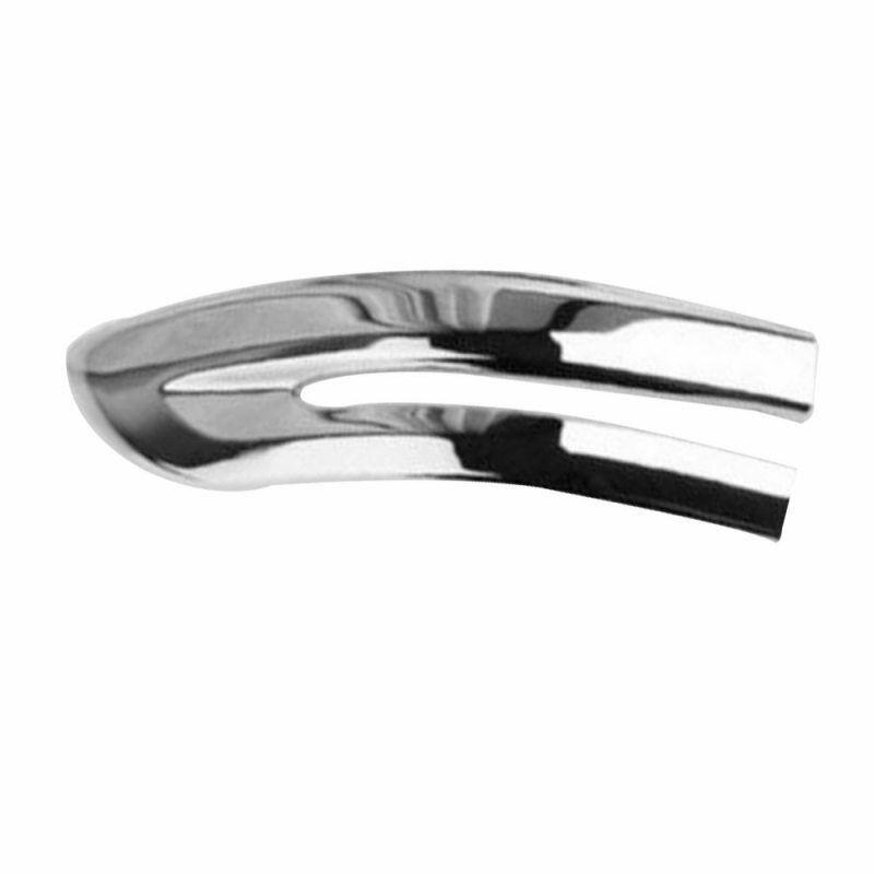 N60R-2Pcs Chrome Rearview Side Mirror Stripe Cover Trim For Honda CR-V CRV 2017-2019