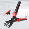 Steel Hole Punch Pliers Revolving Eyelet Piercer Multifunctional Belt Puncher  Punch Hole Tool