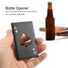 Stainless Steel Credit Card Bottle Openers, Beer Bottle Openers, Speed Openers(Black)