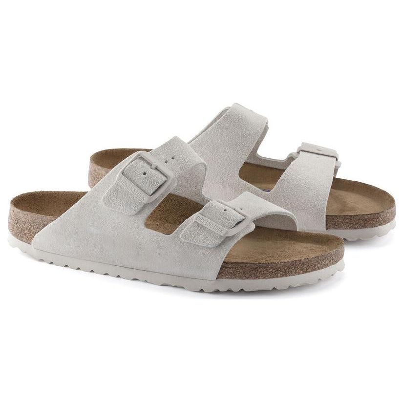Birkenstock Arizona Soft Footbed Antique White Unisex Sneakers 1024554