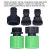 Plastic Quick Connector with Rubber Gaskets Garden Hose Connector  Home Garden Use