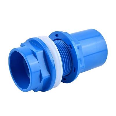 New 20~50mm Drainage Connector PVC Pipe Waterproof Drain Joint Fittings Thread Straight Fitting Aquarium