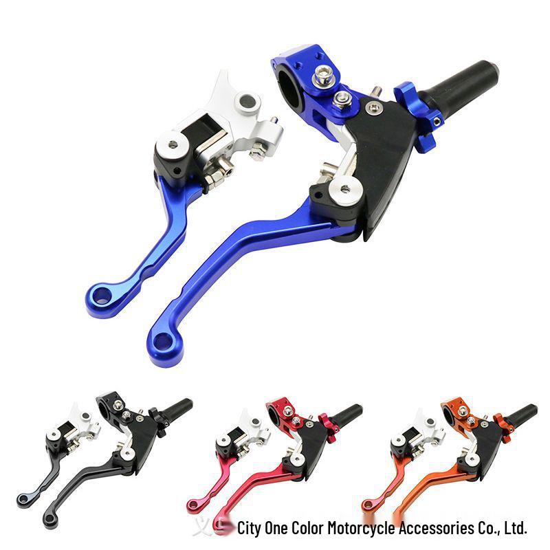 

360° Folding Off-Road Motorcycle Adjustable Handle for KTM XC Husqvarna FC красный