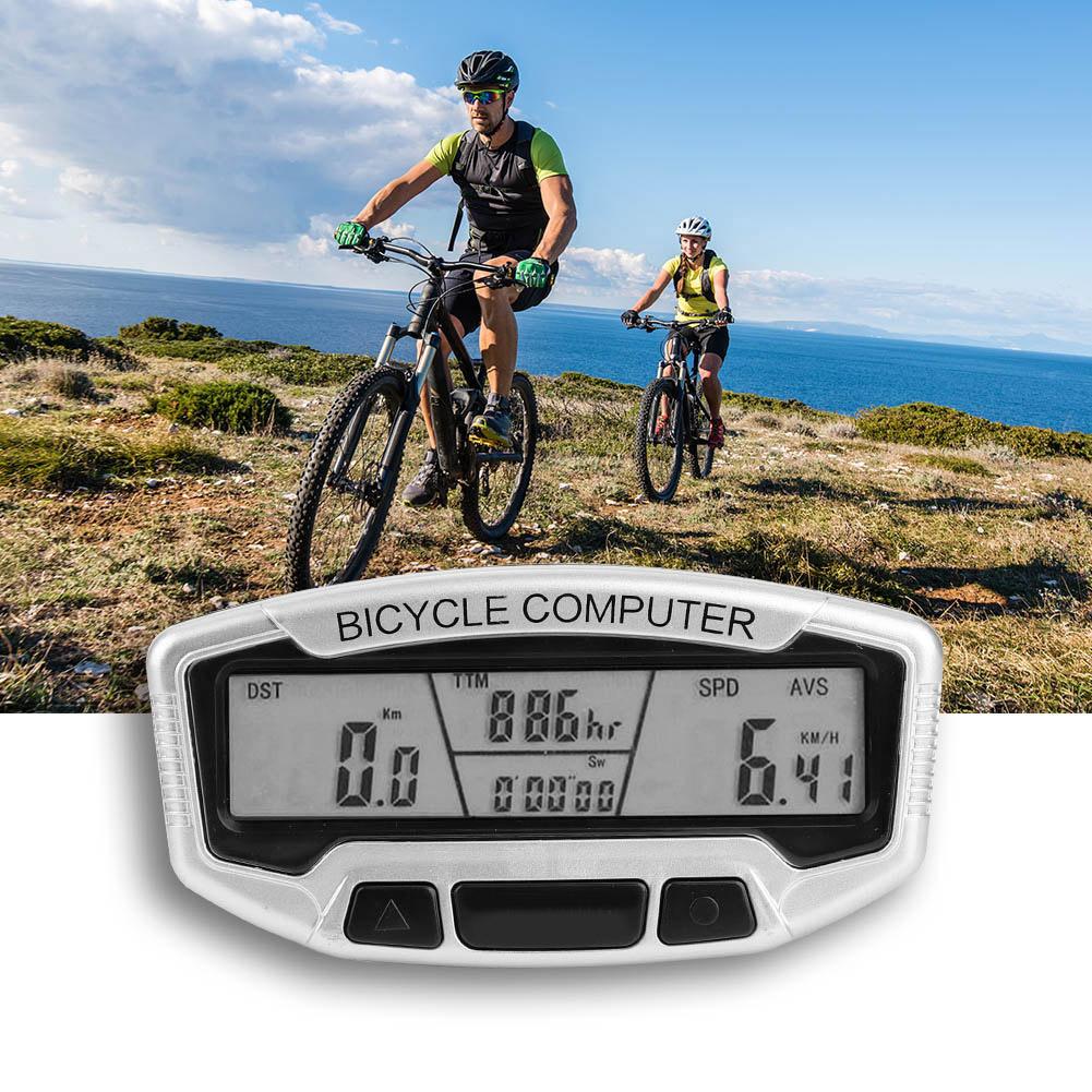 Outdoor Waterproof Wired Bike Computer Odometer Cycling Riding Accessory