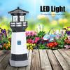 Landscape Light Outdoor Solar Power Rotating LED Light Landscape Lamp Garden Courtyard Decoration White Light Solar Power Light