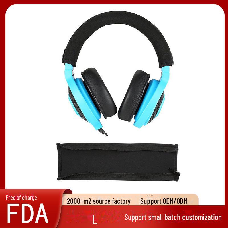

Detachable Washable Zipper Headphone Headband Cover