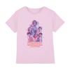 Camiseta rosa con brillo del grupo Stranger Things para niños de 7 a 13 años, Rosa