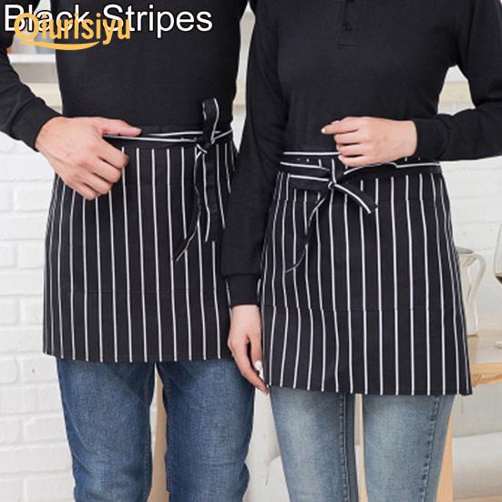 

Полосатый плед half-length Короткий фартук Waist