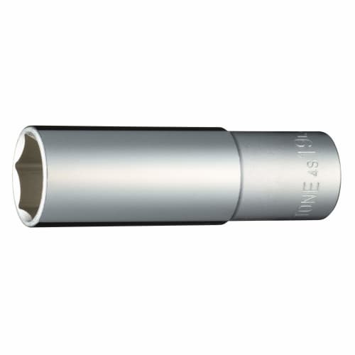 TONE Deep Socket (Hex), 4S-19L, 12.7mm (1/2") Drive, 19mm Width
