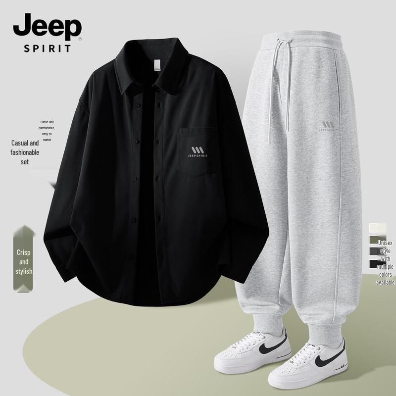 

Мужской повседневный спортивный костюм JEEP SPIRIT 2025 L