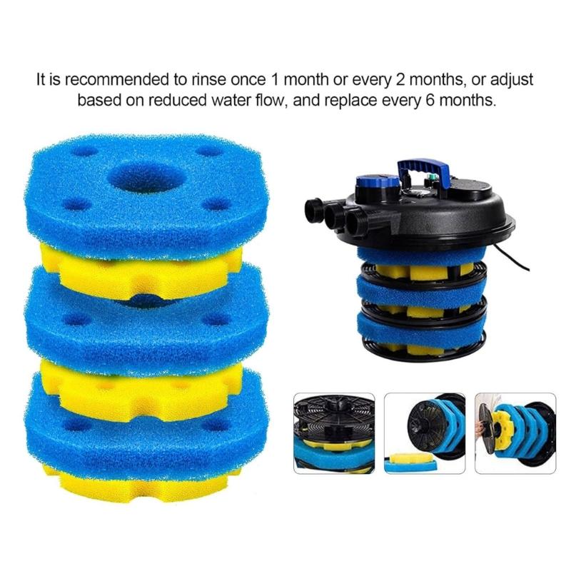 Wielofunkcyjna gąbka zamienna wkład filtracyjny do filtra ciśnieniowego stawowego CPF-250 CPF-180 Łatwa w użyciu