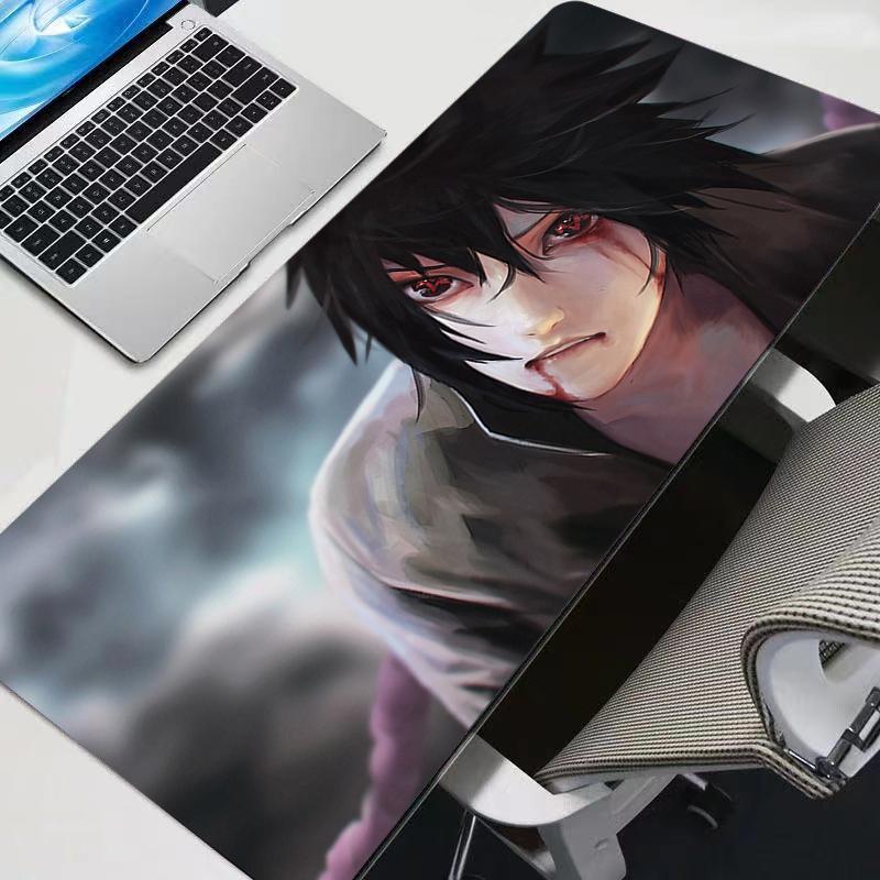 Mouse Pad Kawaii Gaming Accessories PC Computer Keyboard Gamer Desk Mat Alfombrilla Xxl Naruto Anime Durable Mousepad