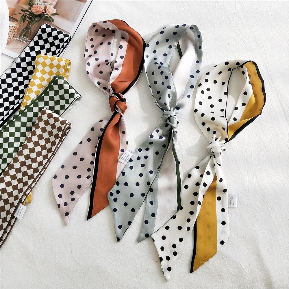 Neue Schals Seidenschals Damen Frühlings- und Herbstsaison Lange dekorative professionelle Schals Sommer Dünne Stile gepaart mit stilvollen Hemden