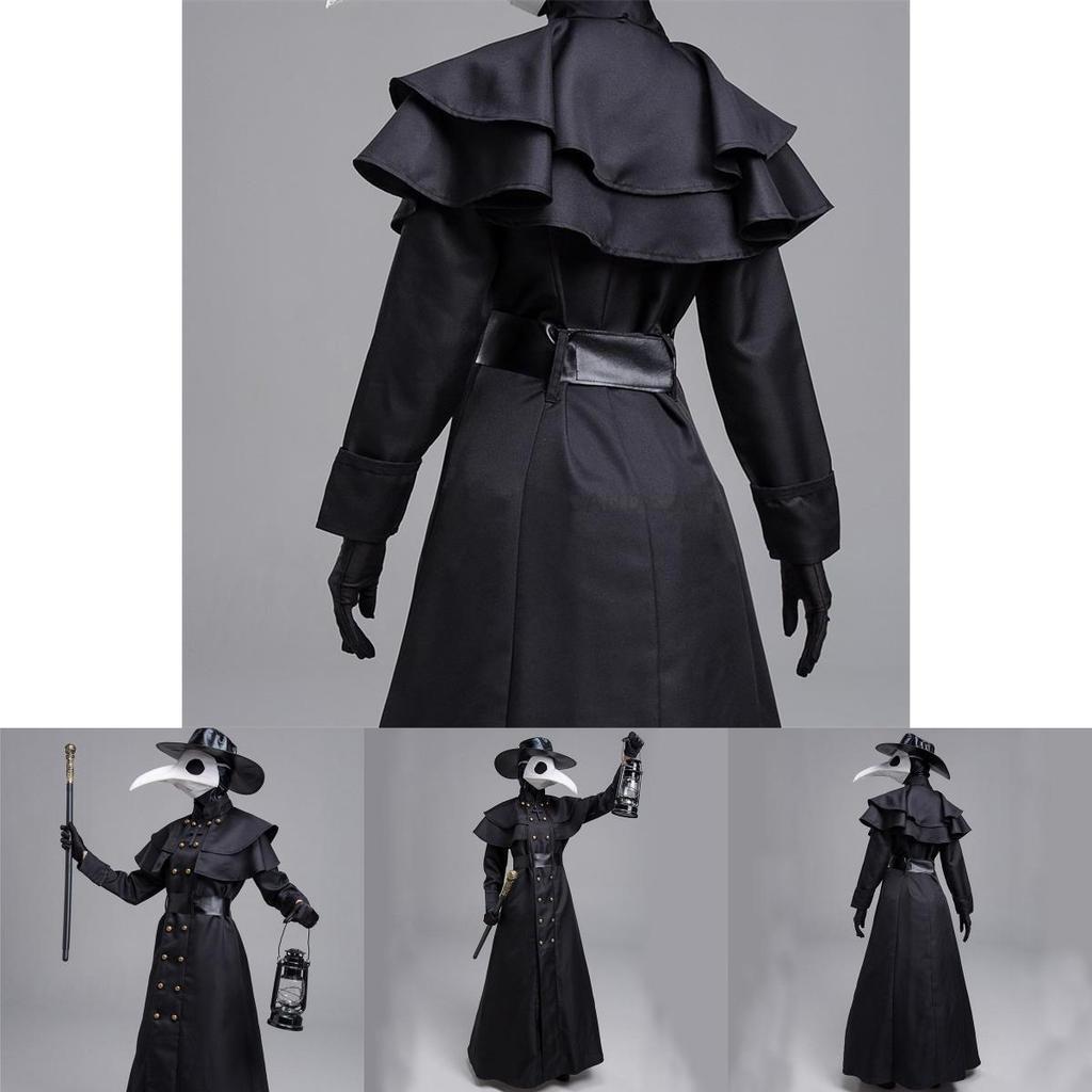 Unique And Striking Plague Doctor Costume Perfect For Halloween Cosplay And Performance Costumes