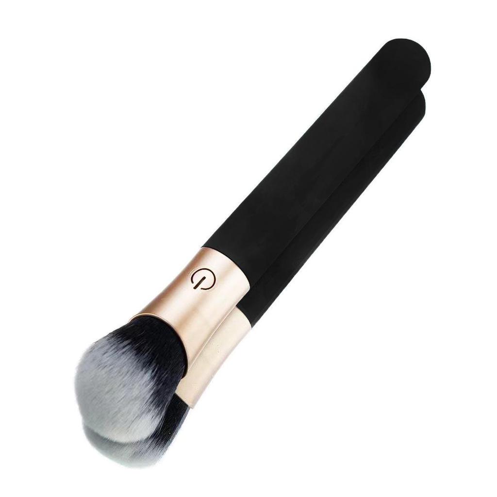 Customized Vibrating Makeup Brush Insert - Female Electric Massager & Orgasm Enhancer
