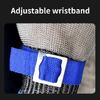 Anti Cut Gloves with Ergonomic Fit Stainless Steel Mesh Gloves for Precisions Tasks in Food Processing and Crafting