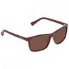 Calvin Klein Brown Rectangular Men S SunglaSSeS ck19568S 601 58 Multi