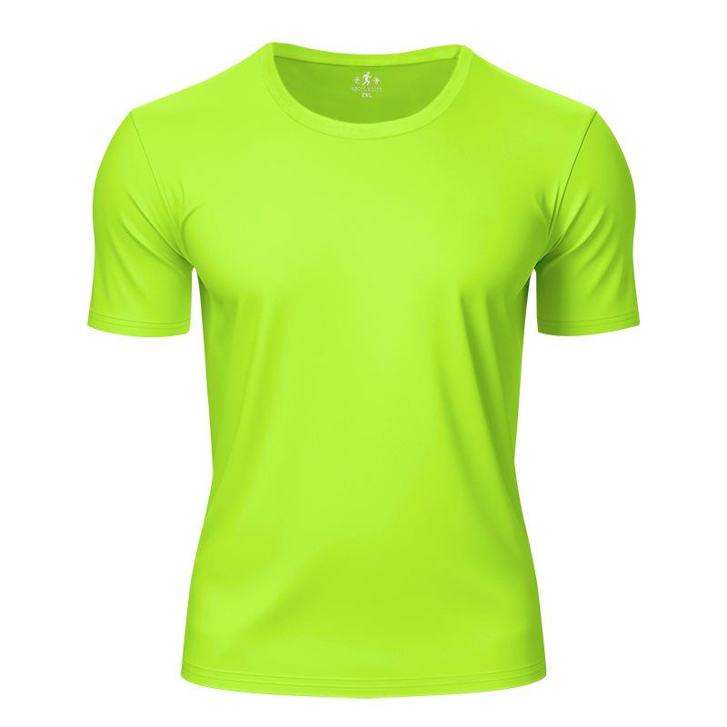 Athletic T Shirts for Men, Quick Dry Gym Workout Running Sport Short-Sleeve Crewneck Tee