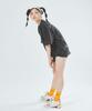 Kagamiel Oversized Square Print T-Shirt Black