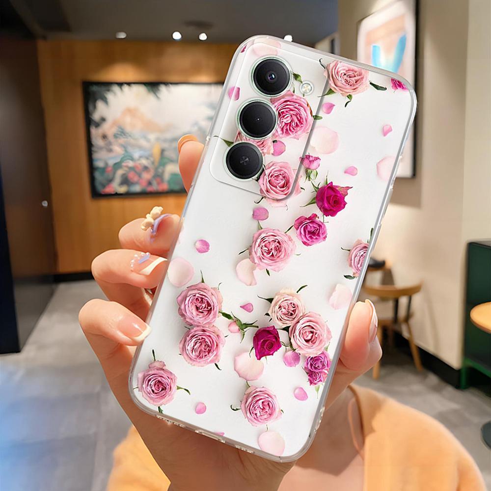 For Xiaomi Redmi 15 4G Phone Cases Redmi15 Fashion Shell Soft Clear Silicone Camera Protection Back Cover For Redmi 15 5G Funda