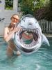 New Shark Swimming Circle Adult Swimming Circle Wholesale Summer Swimming Pool Water Supplies Inflatable Swimming Circle
