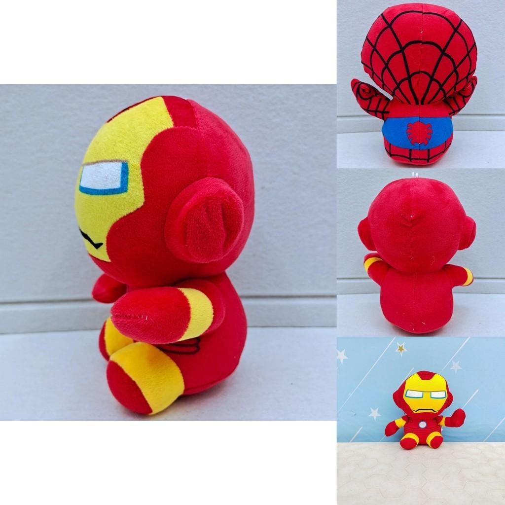 15cm Avengers League Plush Toy Spiderman Batman Iron Man Exquisite Details