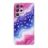 Gentle Atmosphere Pink and Blue Gradual Change Galaxy Star Mobile Phone Case Samsung S24/S23Ultra Anti-drop