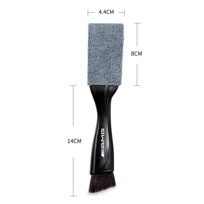 1pc Car Interior Cleaning Tool Air Outlet Cleaning Soft Brush With Shell Dust Brush For Mercedes Benz AMG A B C E G CLA W211