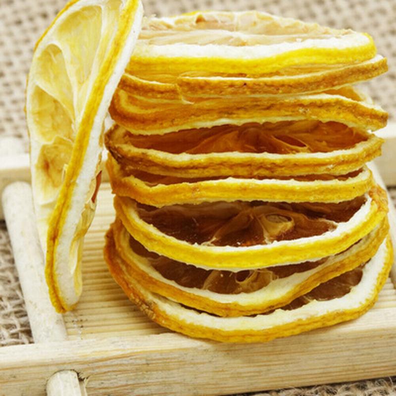 Natural Dried Lemon Slices Yellow Fragrance Fall Hem Fat Herbal Tea