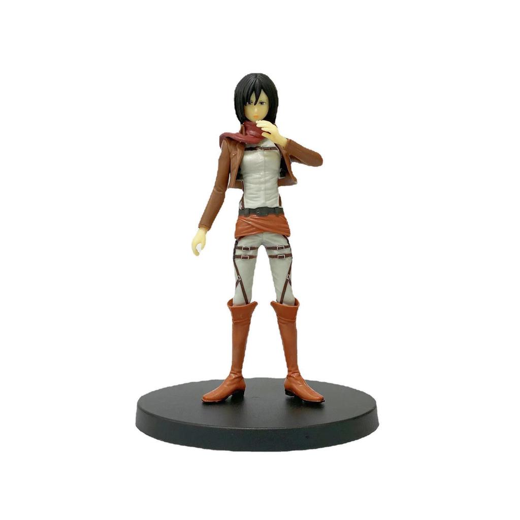 Manga Attack On Titan Mikasa Ackerman Pvc Figure With Collectible Design For Fans And Collectors