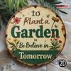 Flat 2D Metal Sign for Wall Decor