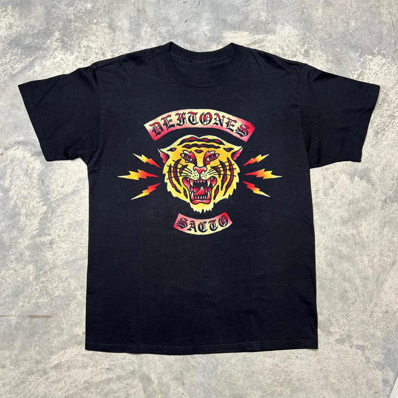 Deftones Sacto Tiger 90s Black Unisex T-shirt Size S-5XL S