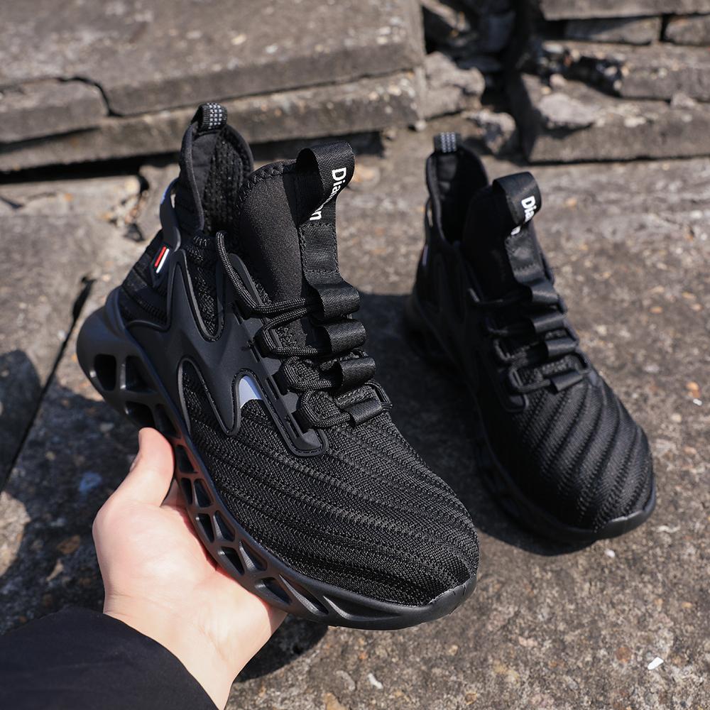 Work Sneakers Steel Toe Shoes Men Safety Shoes Puncture-Proof Work Shoes Boots Mining Indestructible Security Footwear