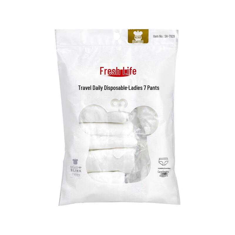 

Fresh Life Одноразовое женское нижнее белье для путешествий - 7 шт.