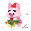 Cartoon Building Blocks, Animal Dolls, Educational Assembling Toys, Ornaments, Small Particles, Children's Birthday Gifts