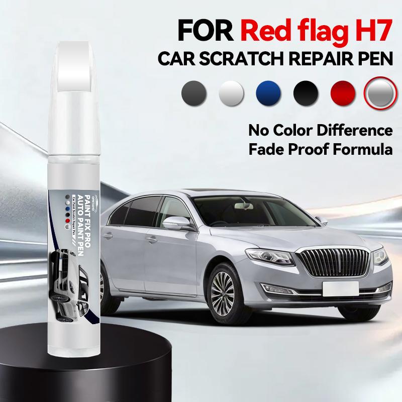

Vehicle for Exclusive Use For Red flag H7 Paint Repair Pen Touch Up Scratch Remover DIY Auto Accessories Black White Silver Blue срібний