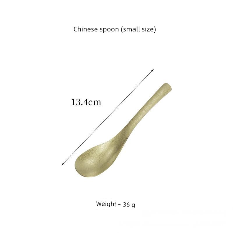 304 Stainless Steel Spoon Creative Snowflake Gold Spoon Dining Spoon Soup Spoon Ladle Industrial Style Spoon Deepened Spoon
