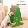 Cat climbing frame, cat scratch board, vertical cat scratch post, wear-resistant cat scratch ball, cat teaser toy