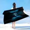 Games Biohazard Logo Bath Towel Microfiber Soft Water Absorbing Breathable For Girl Kids Decorative Cartoon Beach Towel
