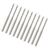 652F Multipurpose 10 Pieces 2.35mm Shank Mini Twist Drill Bits Set for Home Repair and Craft Enthusiasts Engraving Drill Bits