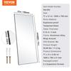 Full Length Floor Mirror 71'' X 31'' Free Standing Wall Mounted Tempered