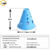 Landa Roller Skating Slalom Cones 100-Pack