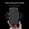 Universal Car Dashboard & Air Vent Phone Mount with Suction Cup and Carbon Fiber Design