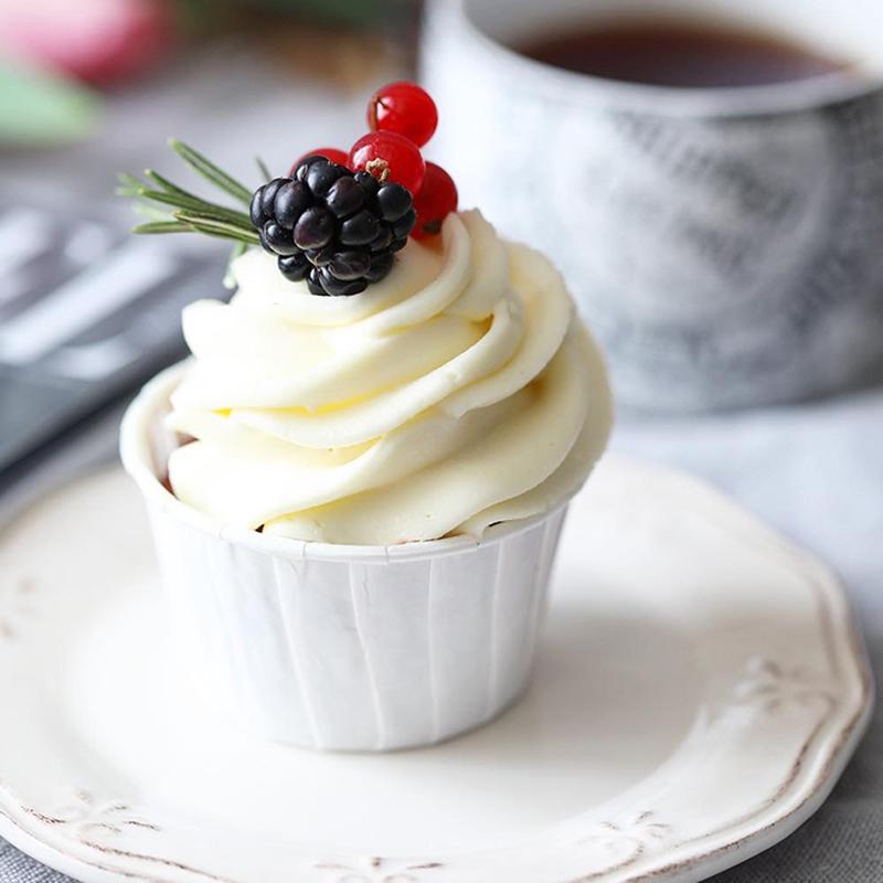50Pcs/Lot Grease-proof Baking Cups Muffin Cake Cupcake Liners Wrappers Cases for Wedding Party Birthday Bakeware