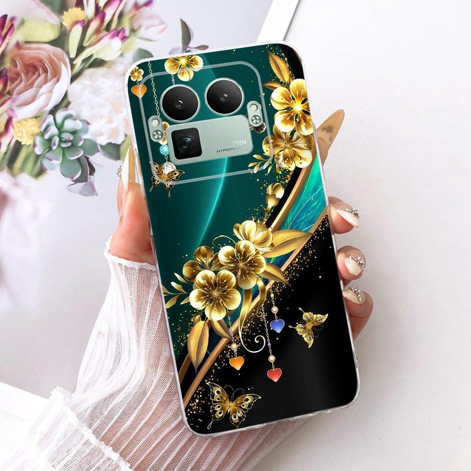 For Realme GT8 Pro 2025 Case RMX5210 Popular Flower Bowknot Soft Slim Silicone Back Cover For Realme GT 8 GT8 RealmeGT8 5G Coque