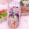 Pencil Case, Anime K-POP Student Large Capacity Double Zipper Stationery Case Pencil Case