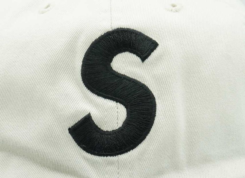 Supreme 2-Tone S Logo 6-Panel Stone