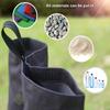 Black Single Outdoor Tent Windproof Sandbag / Fixed Sandbag / Sunshade Anchor Sandbag / Windproof Sand Pack Bag