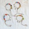 Autumn and Winter Jingdezhen Ceramic Bracelet Literary and Ethnic Style Versatile New Chinese Beaded Simple Bracelet Jewelry